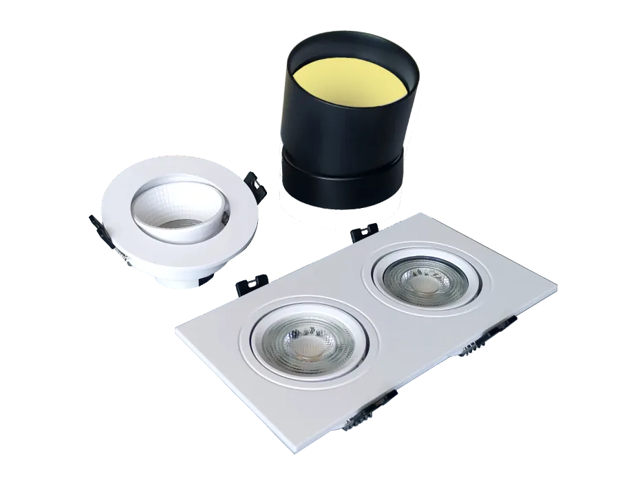 Световые решения разные для натяжных потолков Datts